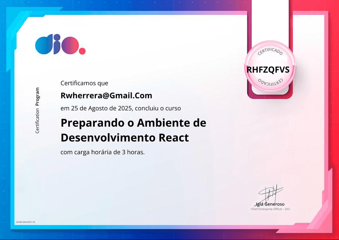 Preparando o Ambiente React